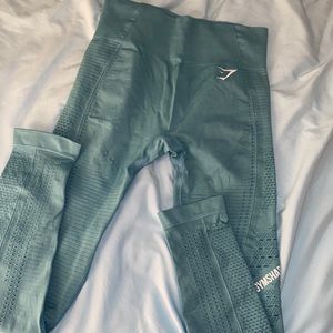 size small blue gymshark leggings